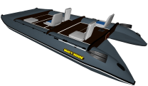 Catamaran for alloy TRAVEL 570 Catamaran for alloy TRAVEL 570